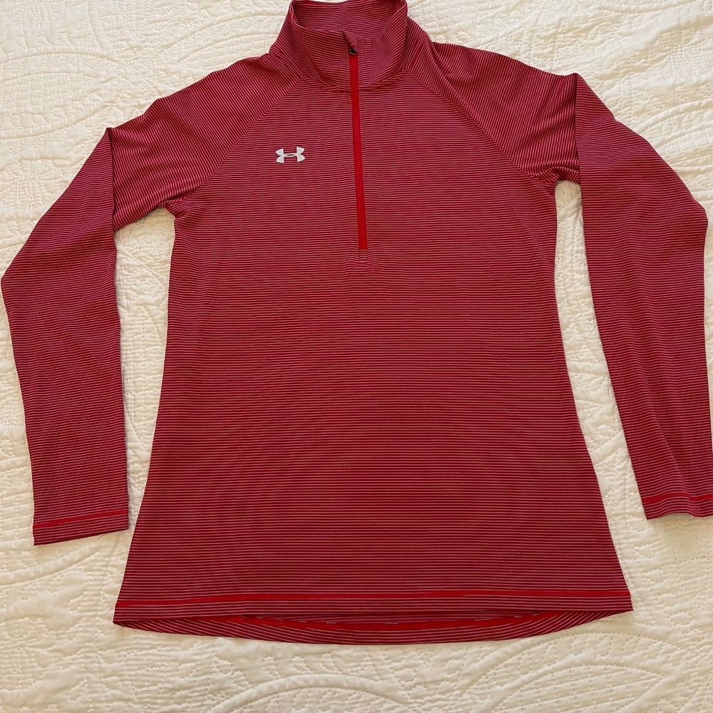Under Armour Quarter Zip Loose Fit Heat Gear Pullover